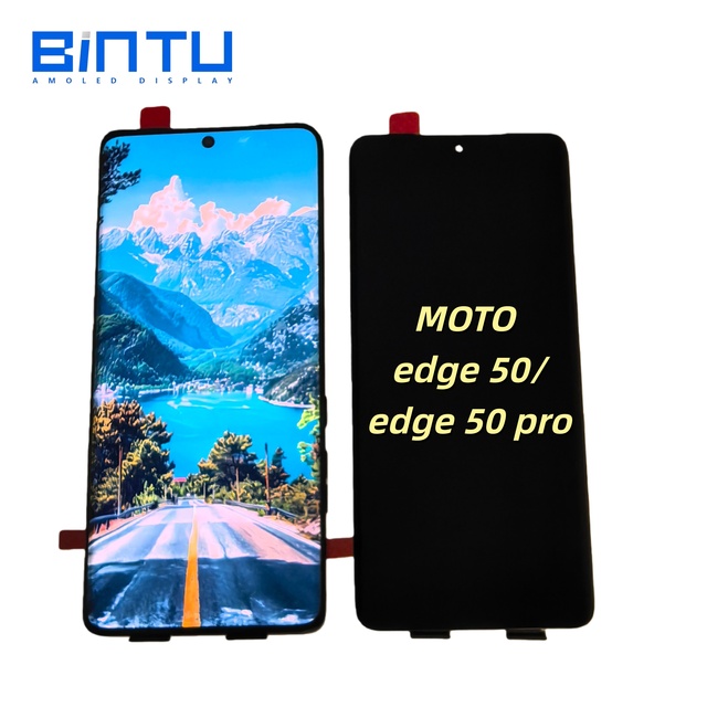 BINTU Factory Cell Phone Display Lcd Touch Screen Manufacturers Mobile Phone LCDs for Moto Edge 50 Pro Mobile Screen