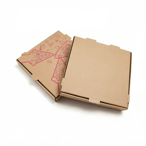 SP3578 Cartón Corrugado de Grado Alimenticio al por Mayor de 6-18 Pulgadas, Ecológico, Reciclable, Aséptico, con Impresión Personalizada, para Entrega de Pizza - Product Image 1