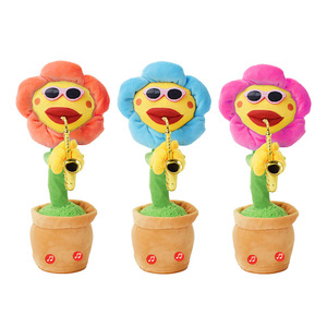 Juguete de Peluche de Cactus con Saxofón 2025 - Divertido, Interactivo, Canta, Baila y Habla - Product Image 6