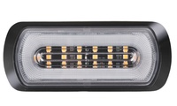 Neue LED-Blitzwarnleuchte R65 ECE R148 IP69K 12-24V 19 Blitz Notfall-Signalleuchte für LKW, Transporter und Baufahrzeuge