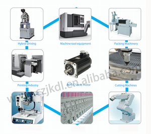 Jiukong 3000Rpm 400W-1000W 220V Ie4 Efficiëntie 60Mm Servomotor Industriële Driver Voor Cnc Naaimachine Eenfasige 1.27n. M - Product Image 5