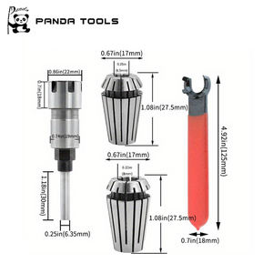R8 Spindle Er16 Er20 Er25 Er32 Er40 كوليت تشوك A M أم أداة حامل أداة الجوز آلة طحن الخيط عرقوب تفتق - Product Image 5
