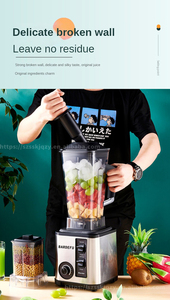 2 Trong 1 2.5L Đa Chức Năng Máy Xay Sinh Tố Với 8 Lưỡi Hộ Gia Đình Máy Ép Trái Cây Ice <span class=keywords><strong>Smoothies</strong></span> <span class=keywords><strong>Maker</strong></span> - Product Image 4