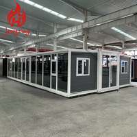 Conteneur extensible de 20 pieds pour café, maisons préfabriquées en conteneurs de 40 pieds, maison en conteneurs extensible, camp d'ingénierie