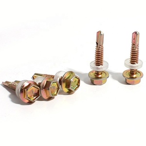 DIN bán buôn thép không gỉ Hex đầu tự khoan vít M2 M4 M6 số liệu cho kim loại gỗ kẽm mạ-cho đồ gỗ - Product Image 5