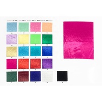 Pas de quantité minimale de commande brillant mystique rose hologramme métallique Deluxe feuille de brouillard 4 voies extensible polyamide Spandex tissu maillots de bain danse jupe tissu