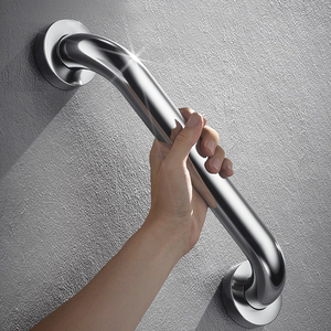 Barre d'appui murale en acier inoxydable 304 pour <span class=keywords><strong>baignoire</strong></span>, douche, toilettes et salle de bain, barre de sécurité droite pour personnes handicapées - Product Image 6