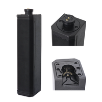 Sistem Audio Panggung Metal 12-Inci 4000W Berdaya Tinggi, Speaker Kolom Full-Range untuk Pertunjukan Band Luar Ruangan