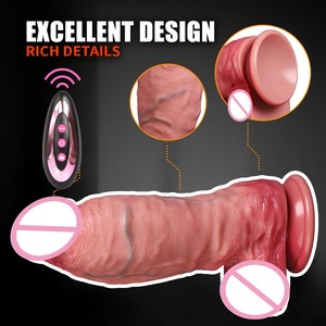 Pene Eléctrico de Silicona, Juguete Sexual para la Masturbación Femenina, Venta al Por Mayor de Fábrica, Éxito de Ventas Transfronterizo - Product Image 2