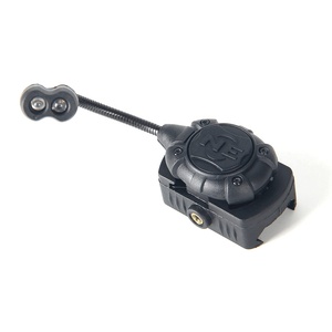 NE Princeton <span class=keywords><strong>Tec</strong></span> mpls 2 màu đen ánh sáng màu đỏ đêm ne05009 chiến thuật Mũ bảo hiểm Đèn pin 500g 2xcr2016 Pin - Product Image 2