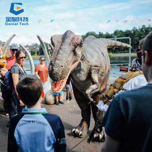 Costume Professionale da Mascotte Drago Robotico <span class=keywords><strong>Dinosauro</strong></span> Set Tuta Raptor - Product Image 5