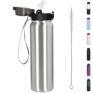 <b>Hot</b> Selling Custom Logo Insulated Water Bottle 304 Stainless Steel Lip-printed Vacuum <b>Flask</b> For <b>Hot</b> And Cool Water In Bulk - Product Image 1
