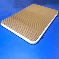 Yacht gonflable robuste, plate-forme flottante de natation, pour ponton, avec échelle, livraison gratuite