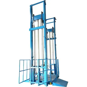 Fabrika özelleştirilmiş büyük tonaj fabrika malzeme kaldırma dikey kargo kaldırma zinciri kargo asansörü satılık