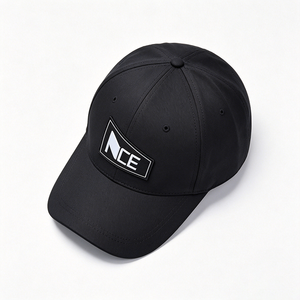 Premium Promotional Custom Logo Printed Mesh Structured Breathable <b>Black</b> <b>Baseball</b> <b>Cap</b> for Fashion Streetwear Sports - Product Image 3