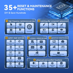 MUCAR 892BT Scanner de diagnostic <span class=keywords><strong>automobile</strong></span> OBD2 avec fonction IA, codage ECU complet, logiciel bidirectionnel et mises à jour gratuites - Product Image 5