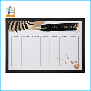 Planificador <span class=keywords><strong>Semanal</strong></span> de Diseño Simple Impreso Digitalmente Ohsung, <span class=keywords><strong>Calendario</strong></span> de Material PET - Product Image 2