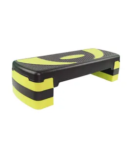 Non-slip Home Adjustable Risers Steppers Training Aerobic Workout Step Platform Exercise Step
