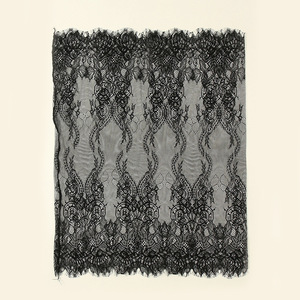 Fil à cils double couleur noir et blanc avec tête ronde Nouveau <span class=keywords><strong>voile</strong></span> respirant en dentelle au printemps et en été - Product Image 6
