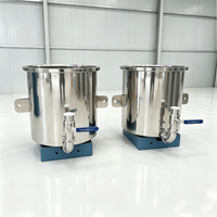 Machine à pression pneumatique en acier inoxydable, équipement d'alimentation vertical pour pommades cosmétiques
