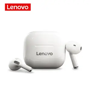 Écouteurs Bluetooth V5.0 sans fil Lenovo-LP40, écouteurs de jeu sport étanches avec micro, accessoires pour écouteurs, originaux, vente en gros