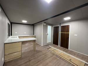 Casa Contenedor Expandible Moderna de 2 Dormitorios, Casas Prefabricadas con Cocina y Baño, Villa Prefabricada de Lujo, <span class=keywords><strong>Ideal</strong></span> para Vivir en Airbnb - Product Image 3