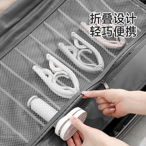 FaSoLa Travel Folding Clothes Rack Portable Drying Device For Travel Business Trips Hotels Multifunctional Coat Hanger Organizer - Product Image 2