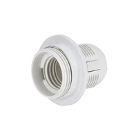 Douille de lampe Edison E40 E27 en plastique durable pour luminaires suspendus et plafonniers CE ROHS, vente directe usine, garantie 2 ans