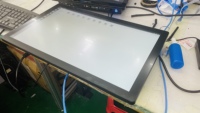 21.5 ''21 22 pouces PC industriel IP65 avant étanche VESA AG panneau de verre PC tout en un écran tactile avec Linux Ubuntu OS I7 USB