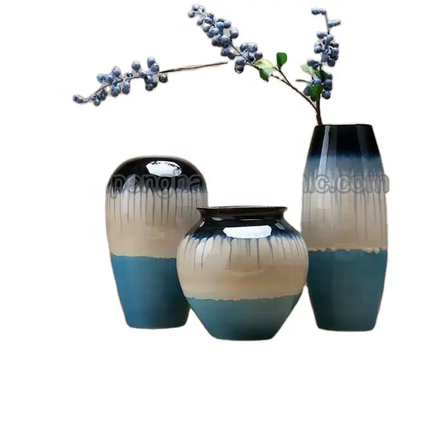 Современная китайская декоративная керамическая ваза для цветов, оптом