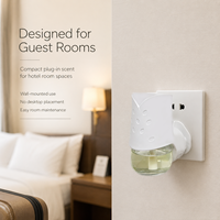 Diffuseur d'aromathérapie mural chauffant pour bouteilles en plastique, utilisable sur table, pour la maison
