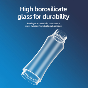 Botella de Agua Portátil de 420 ml con Tecnología SPE de 2000 PPB, Generador de Agua, Lista para Envío Rápido, Envío Inmediato, Vidrio de Silicio Enriquecido con Boro - Product Image 1