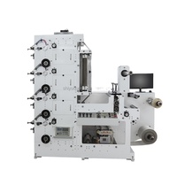 GP320-4B GoPRINTo Nouvelle machine d'impression flexographique verticale 4 couleurs 320 mm pour papier en pile et étiquettes adhésives