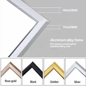 Xu Hướng Tối Giản Trang Trí Nội Thất Đóng Khung Đứng Sàn Gương Rèn Sắt Khung Hình Chữ Nhật Kính 170*60Cm 5Mm Chiều Dài Đầy Đủ - Product Image 4