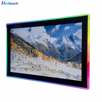 Monitor de Pantalla Táctil Capacitiva LED Acrílico de 43 Pulgadas, 10 Puntos Multitáctiles, USB/DVI/Seriales, POG/WMS FOX340/Firelink Vertical