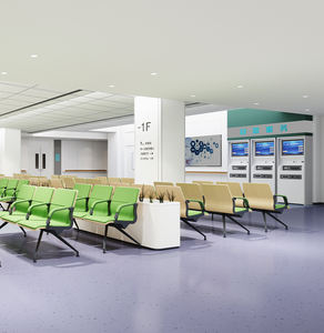 Silla de Espera para Consultorio Médico u Hospital, Sofá de 3 Plazas en Tela PU, Banco de Espera para Hotel - Product Image 5