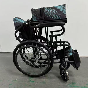 Ручной инвалидной коляски легкий складной транспортный стул для взрослых - Product Image 2