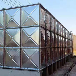 Tanque de Agua de Acero Galvanizado Atornillado, Tanque de Recolección de Agua de Lluvia con Panel Corrugado, Tanque de Almacenamiento Galvanizado - Product Image 3