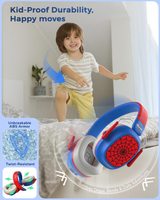 Casque anti-bruit IClever pour enfants avec protection auditive, portable, durable et ergonomique pour les fêtes, les voyages et les avions