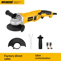 Meuleuse d'angle électrique professionnelle 4027 1050W avec moteur à balais