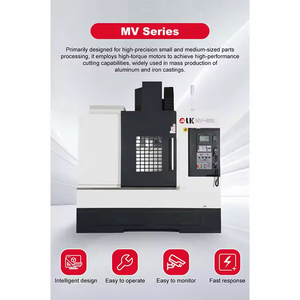 Système de commande Mitsubishi MV-850 Centre d'usinage vertical CNC à broche simple BT40 avec 10-12000 tr/min et une précision de 0,005 - Product Image 2