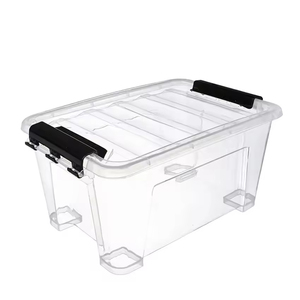 Vendita calda snack impilabili frutta artigianato organizzatore Desktop posizionamento <span class=keywords><strong>scatola</strong></span> di plastica trasparente - Product Image 2