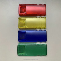 Mini boîte rectangulaire en plastique rigide PS pour pansements, étuis de rangement pour pilules médicales, pour une organisation pratique des pansements, marque Keyi moderne