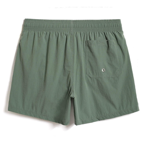 맞춤형 로고 여름 수영복 남성 단색 비치 반바지 도매 보드 반바지 남성용 빠른 건조 수영 트렁크 - Product Image 2