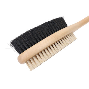 <b>Shoe</b> Brush Dual-Sided <b>Soft</b> Bristles For Clothes And <b>Shoes</b> Lint Removal Multifunctional Cleaning Tool - Product Image 1
