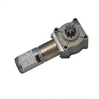39ZYJ 12/24V 30W Bürstenloser Permanentmagnet-Gleichstrom-Schneckengetriebemotor 20 U/min 20N.m Hohes Drehmoment IP45 Flanschmontage Haushaltsgeräte Ventilator Boot