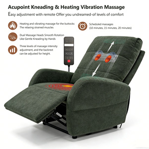 Fauteuil inclinable populaire avec massage par vibration, en cuir PU, structure métallique moderne, <span class=keywords><strong>aide</strong></span> à la santé, favori de l'industrie, <span class=keywords><strong>aide</strong></span> à se lever - Product Image 3