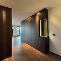 Meubles en bois massif pour toute la maison, style chinois moderne et simple, gris et noir, armoire, chambre à coucher, salon, intérieur, à charnières