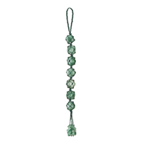 Pendentif de voiture en améthyste naturelle et quartz rose, pierres semi-précieuses polies, artisanat en cristal Chakra DIY pour décoration et cadeau