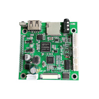 Carte de pilote LCD à interface EDP 30 broches personnalisée, module de lecture vidéo à port série universel, modèle PCBA FJD-8200-eDP Fujingdian